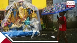 পুজোর আগে আবহাওয়ার ভোলবদল, বৃহস্পতিবার ঝড়-বৃষ্টি! মহালয়ার দিনও বৃষ্টির আশঙ্কা