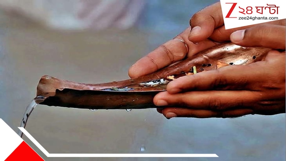 পিতৃপক্ষের অবসান, দেবীপক্ষের সূচনা! মহালয়ায় তর্পণ করতে নবদ্বীপের ঘাটে ভক্তদের ঢল