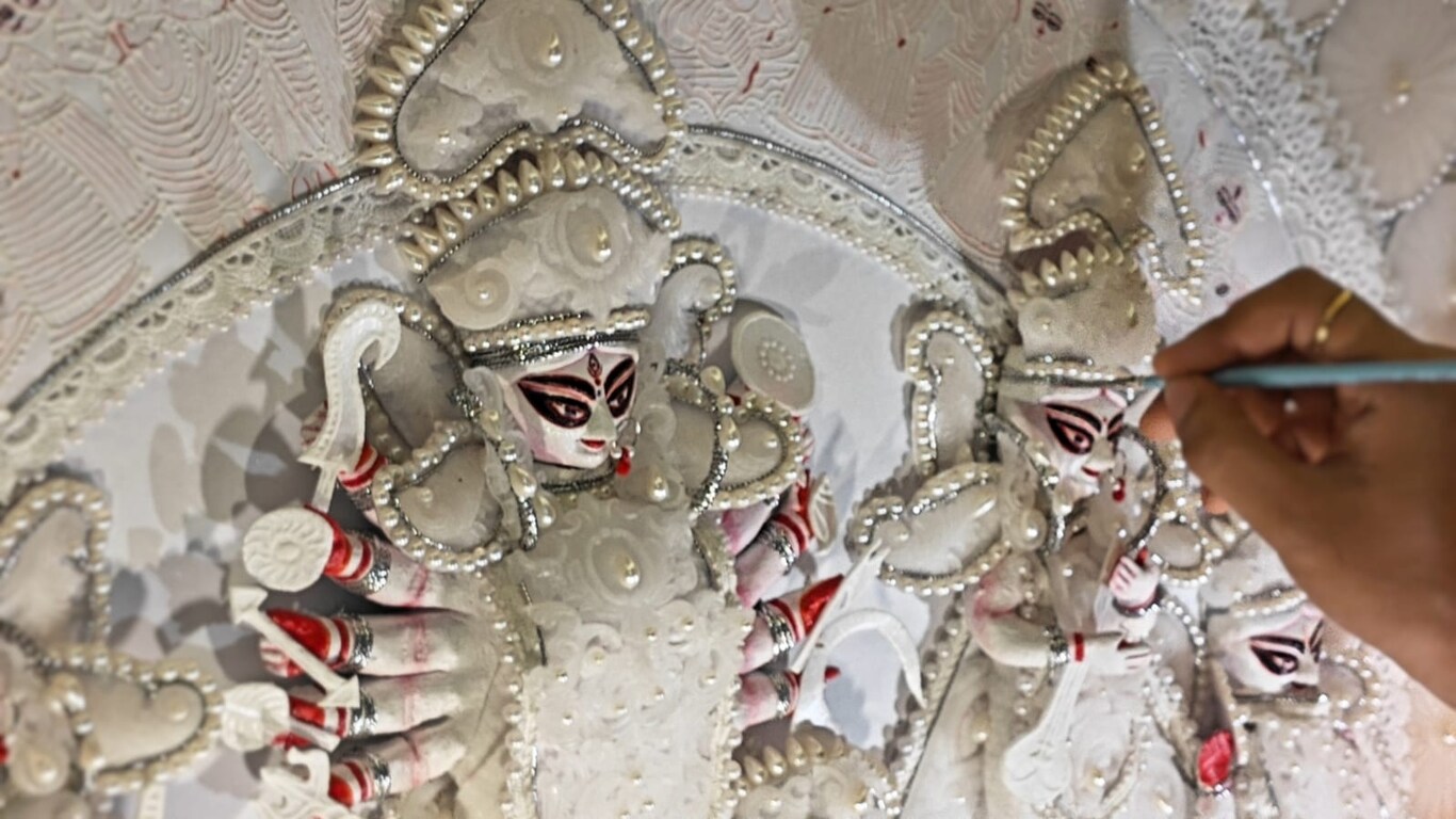 Wax Durga 4