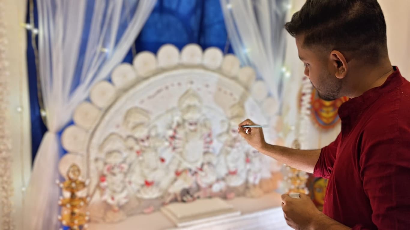 Wax Durga 5