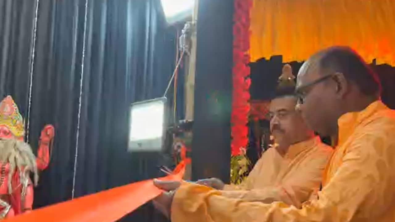 কাঁকুড়গাছিতে পুজোর উদ্বোধনে মুখ্যমন্ত্রী