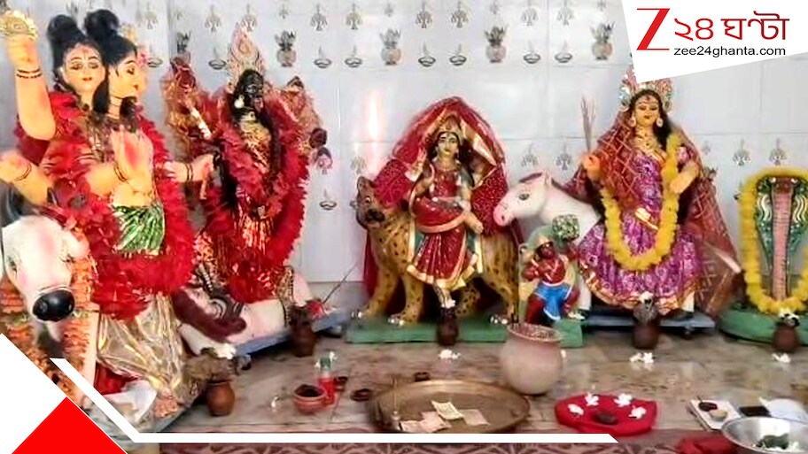 সিংহবাহিনী নয়, দেবী এখানে ব্যাঘ্রবাহিনী! গহিন বনে আজও চলছে বৈকুন্ঠপুর রাজাদের বনদুর্গার আরাধনা