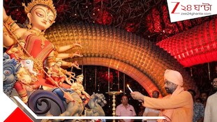 ত্রিধারায় এবছর 'সুর বনাম অসুরের গল্প'! চতুর্থীতেই পুজো দেখতে মানুষের ঢল