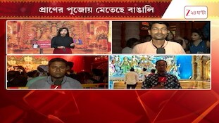 Durga Pujo | ক্রিসমাসের মতই আলো ঝলমলে পার্ক স্ট্রিট, দেখুন কেমন ভিড় অ্যালেন পার্কের পুজোয়?