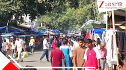 বোনাস হয়েছে চা বাগানে, পুজোর আগে মঙ্গলবাড়ি হাটে উপচেপড়া ভিড়