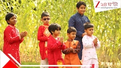 হ্যালোউইন নয় পুজোয় মাতোয়ারা কানাডার খুদেরা! কুমারটুলির প্রতিমা থেকে ফুচকা, কিচেনার-ওয়াটারলু যেন একটুকরো কলকাতা