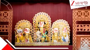 বাংলা ছাড়িয়ে প্রবাসে দুর্গাপুজো! দিল্লির বসুন্ধরা এনক্লেভে কেমন উৎসবের আমেজ?