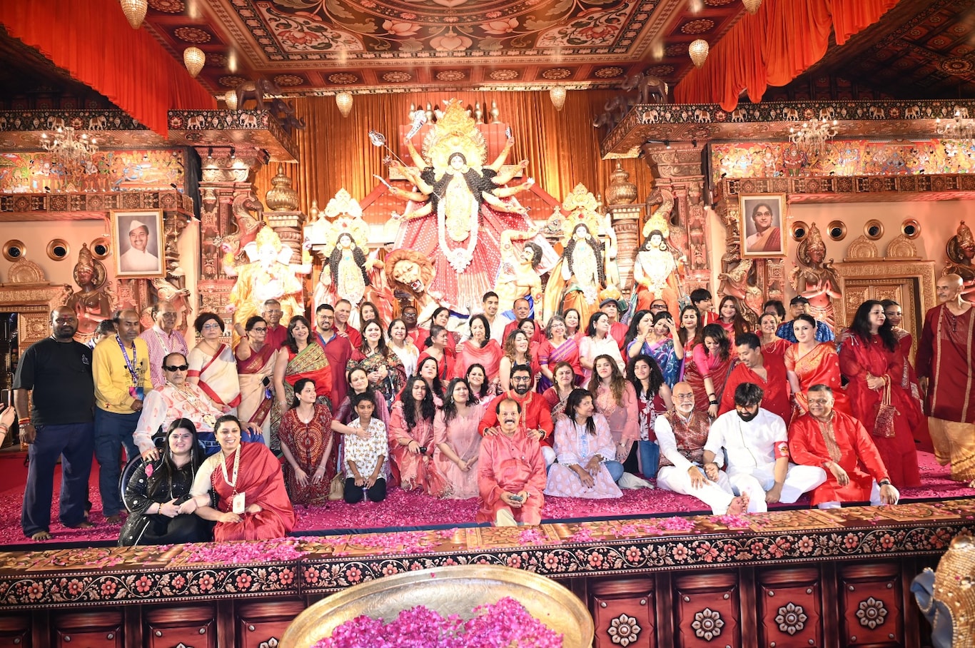 Kajol celebrates Durga Puja 