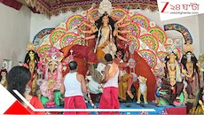 ৫১৭ বছরের ঐতিহ্য! জলপাইগুড়ির বৈকুণ্ঠপুর রাজবাড়িতে মহাসপ্তমীর পুজো, নবপত্রিকা প্রবেশে শুরু দেবী আরাধনা