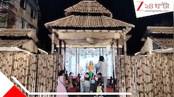মহিষাসুর নয়, আরশোলা বধ করছেন মা দুর্গা! পুজোর থিমে CJP আন্দোলন