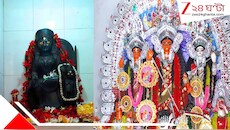 দুই হাতের দেবী দুর্গা, সিংহাসনে উপবিষ্টা! নবদ্বীপের অভয়া মা-র পুজোর ইতিহাস জানেন?