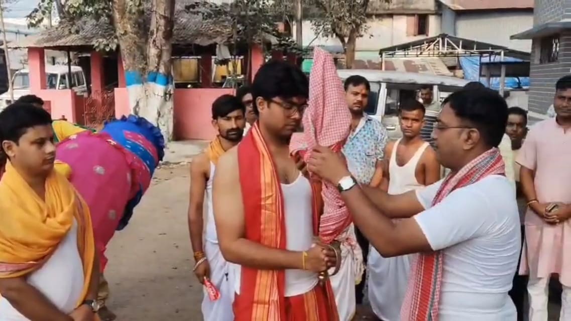 চালকুমড়ো ও আখ বলি