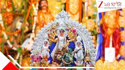 স্পর্শেই দেবীর রূপদর্শন: দৃষ্টিহীন দর্শনার্থীদের জন্য অনন্য উদ্যোগ দিল্লির পাণ্ডারা পার্ক পুজোয়