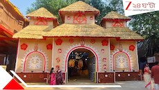 নয়ডা কালীবাড়ি এখন বাংলার গ্রাম! ৪৪ বছর ধরে প্রবাসে পুজোর উজ্জ্ব্ল মুখ