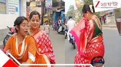 হেলমেট না পরায় বাইকারদের সতর্ক করেছিলেন, এবার নিজেই হেলমেটহীন! বিতর্কে মন্ত্রী মৌমিতা