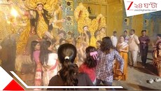 অত্যাধুনিক পদ্ধতিতে প্রতিমা নিরঞ্জন দামোদরে, বিজয়ার আবহ মথিত মহিলাদের ধুনুচি নাচে