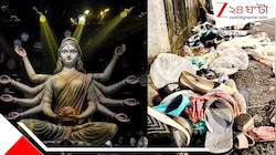 ড্রিল মেশিনে কাটা হচ্ছে মণ্ডপ! শেষলগ্নে চোরবাগানের ২৫ ফুটের প্রতিমা নিরঞ্জন ঘিরে চরম উৎকণ্ঠা