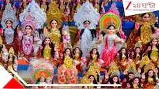 আপেল ৩০০, প্রতিমা ১৫০০! লক্ষ্মীপুজোয় মা লক্ষ্মী ঘরে আসার আগেই পকেট ফাঁকা মধ্যবিত্তের