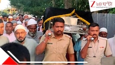 বেপরোয়া বাইকের ধাক্কায় মৃত্যু সিভিক ভলান্টিয়ারের! প্রিয় সহকর্মীর শেষযাত্রায় কাঁধ দিলেন আইসি ও ওসি