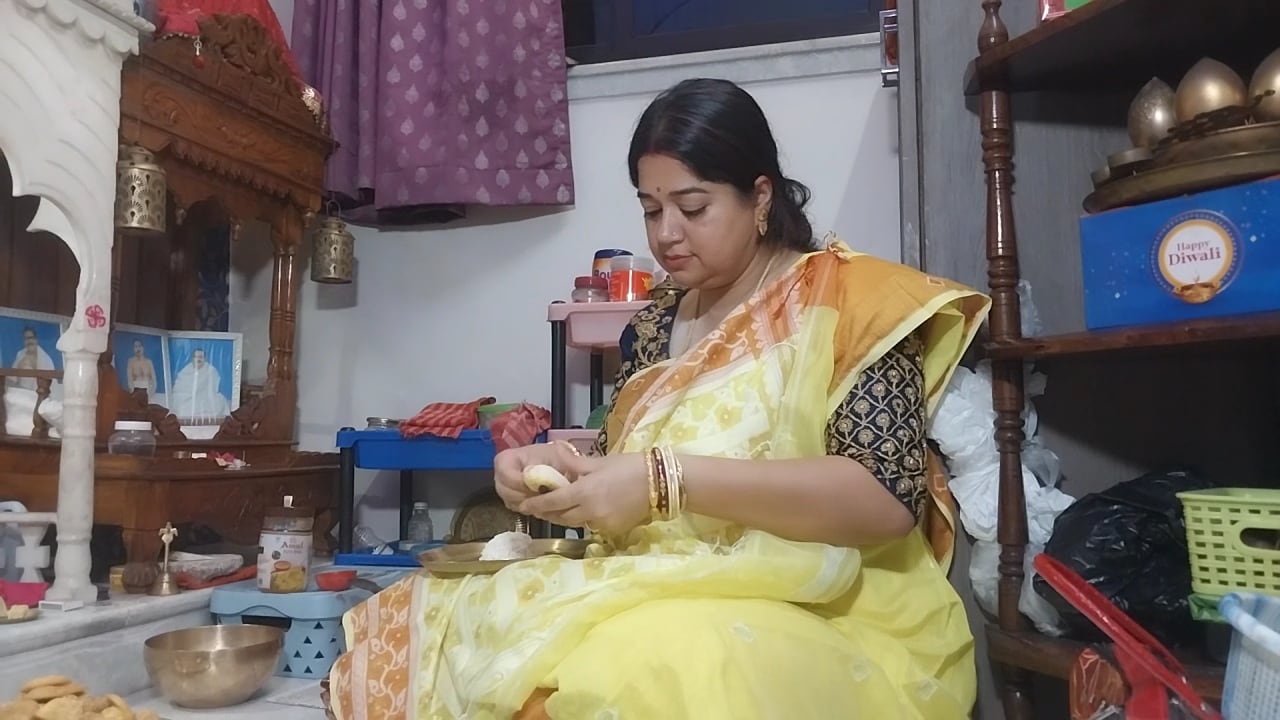 সরায় পুজো