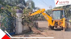 পুজো মিটতেই অ্যাকশন মোডে ইসিএল, আসানসোলে  প্রাক্তন তৃণমূল কাউন্সিলরের অফিসে বুলডোজার!