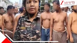 সরশুনা কাণ্ডে 'কর্মফল'!  অভিযুক্তদের খালি গায়ে, খালি পায়ে এলাকায় ঘোরাল পুলিস